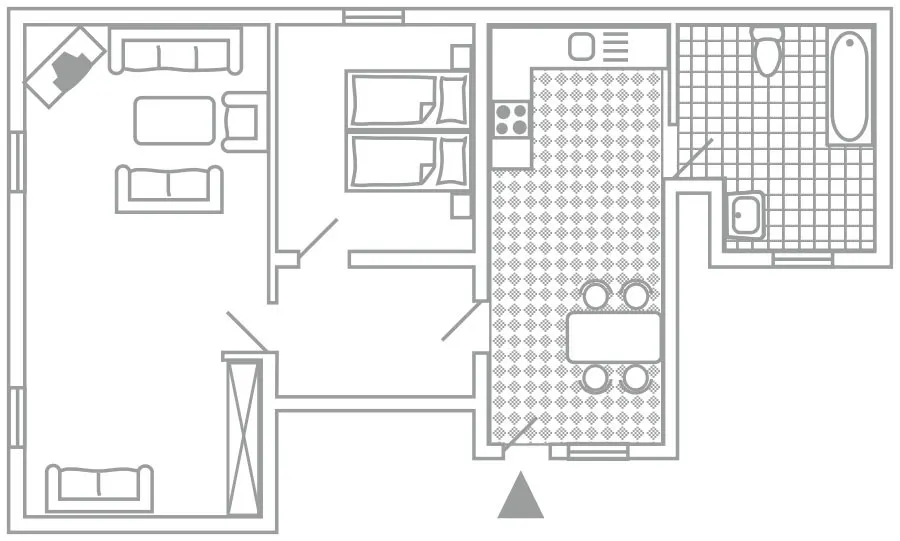 Grundriss Spitzmaus